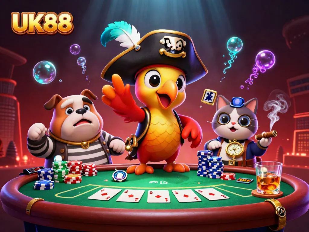 Win big at UK88 with thrilling gaming action featuring vibrant casino elements